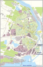 Map of Narva