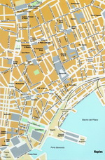 Map of Naples