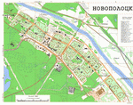 Map of Novopolotsk