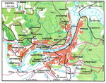 Map of central part of Perm