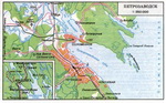Map of suburb part of Petrozavodsk