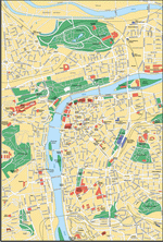 Map of Prague