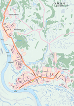 Map of Salekhard