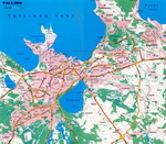 Map of Tallinn