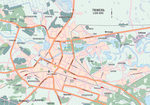 Map of Tyumen