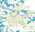 Map of Tyumen