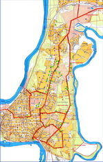 Map of Ufa