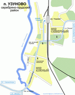 Map of Uzunovo