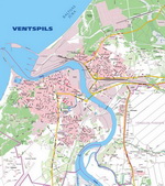 Map of Ventspils