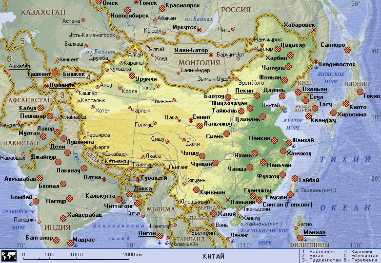 Map of China