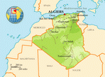 Map of Algeria