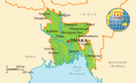 Map of Bangladesh