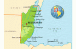 Map of Belize