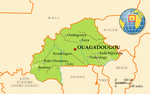 Map of Burkina Faso