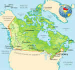 Map of Canada