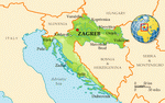 Map of Croatia