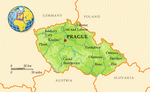 Map of Czech Republic