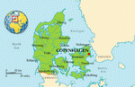 Map of Denmark