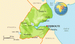 Map of Djibouti