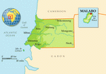 Map of Equatorial Guinea