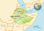 Map of Ethiopia