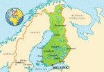 Map of Finland