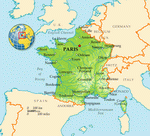 Map of France