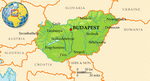 Map of Hungary