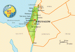 Map of Israel