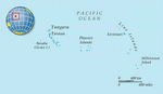 Map of Kiribati