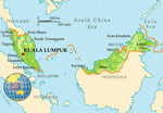 Map of Malaysia