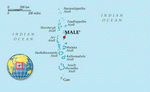 Map of Maldives