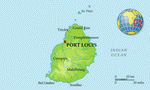 Map of Mauritius