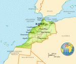 Map of Morocco