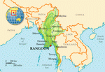 Map of Myanmar