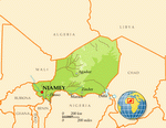 Map of Niger