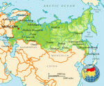 Map of Russia