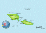 Map of Samoa