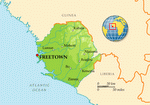 Map of Sierra Leone