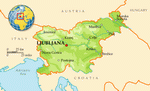 Map of Slovenia