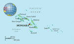 Map of Solomon Islands