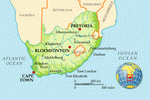 Map of South Africa