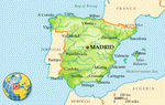 Map of Spain