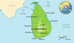 Map of Sri Lanka