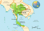 Map of Thailand