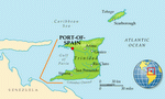 Map of Trinidad & Tobago