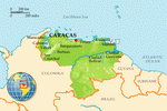 Map of Venezuela