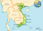 Map of Vietnam