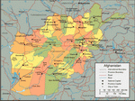 Map of Afghanistan