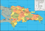 Map of Dominican Republic